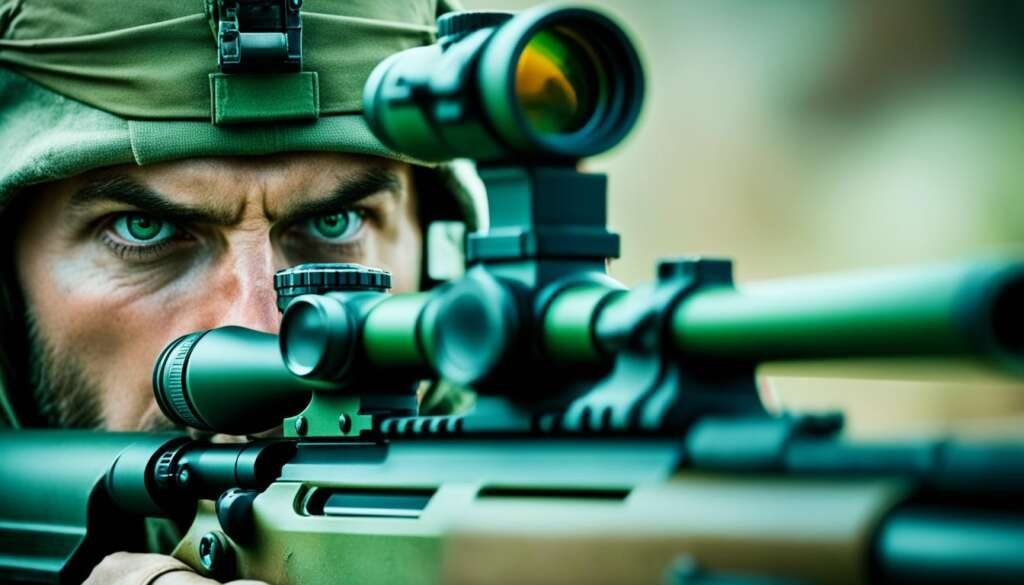 Perfect sniping skills in battlefield games