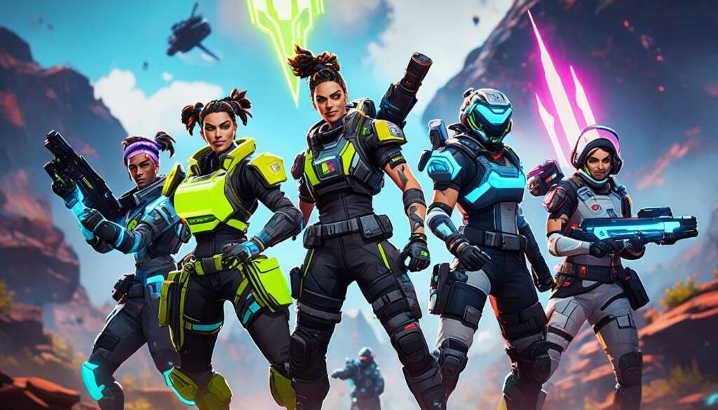 themed legend teams in Apex Legends